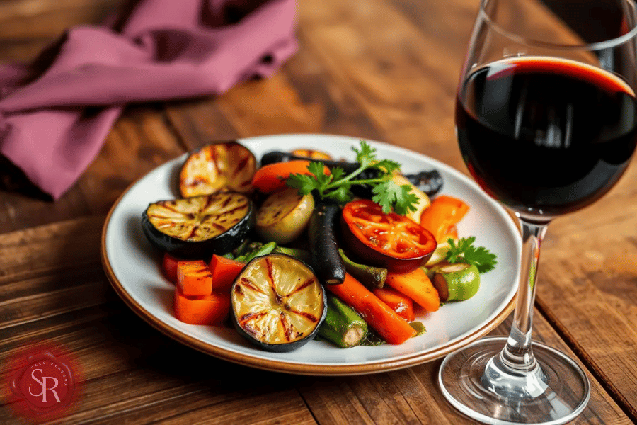 Harmonizando Vinhos Tintos com Pratos Vegetarianos